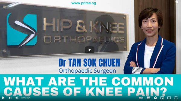 Dr Tan talks about the common causes of knee pain